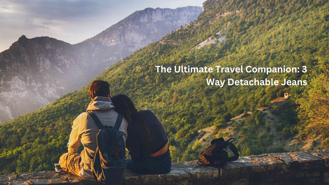 The Ultimate Travel Companion: 3 Way Detachable Jeans