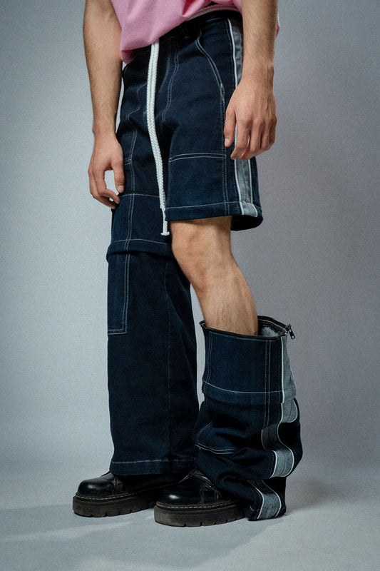 3 Way Detachable Jeans