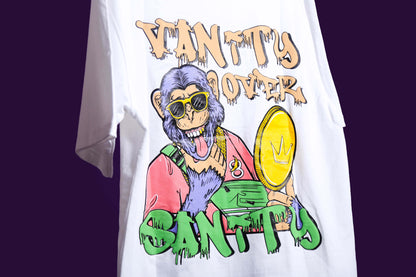 T-shirt oversize Vanity Over Sanity