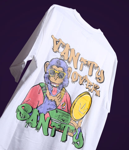 T-shirt oversize Vanity Over Sanity